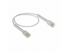 Ubiquiti patch UTP CAT.6 1m bel upogljiv