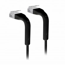 Ubiquiti patch UTP CAT.6 3m črn upogljiv