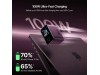 Baseus polnilec 100W USB 3xTipC Display PicoGo Pro Dark Cherry AH22