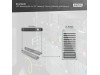 DIGITUS nosilec za UPS 19" rack rail DN-170109