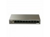 Tenda stikalo 100M 9-port 8x PoE mini kovinsko ohišje TEF1109P-8-102W